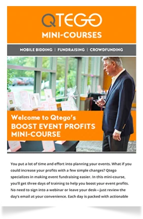 Boost Event Profits Mini Course Qtego Fundraising