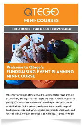 Event Planning Mini-course Qtego Fundraising