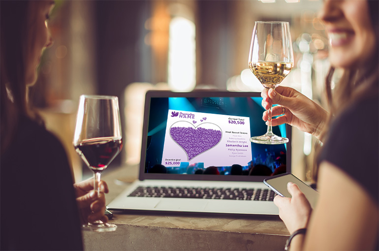 Why Qtego Virtual Ticketing Works - Guests love Qtego livestream fundraising events!