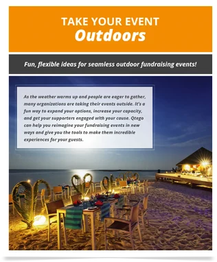 Make Outdoor Fundraising Events Rock