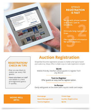 Auction Registration - Qtego Fundraising Solutions
